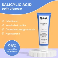 Salicylic Acid Cleanser 125 ml^Q+A Outlet