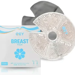 Borstvoeding<QEY Borst Kompress Warm Koud 2 stuks