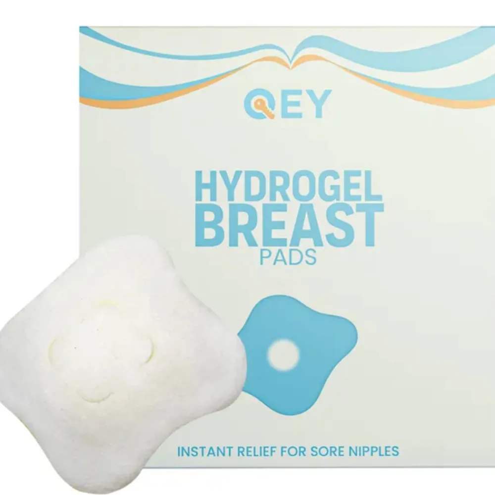Borstvoeding<QEY Hydrogel Pads Borst Kompressen 12 stuks