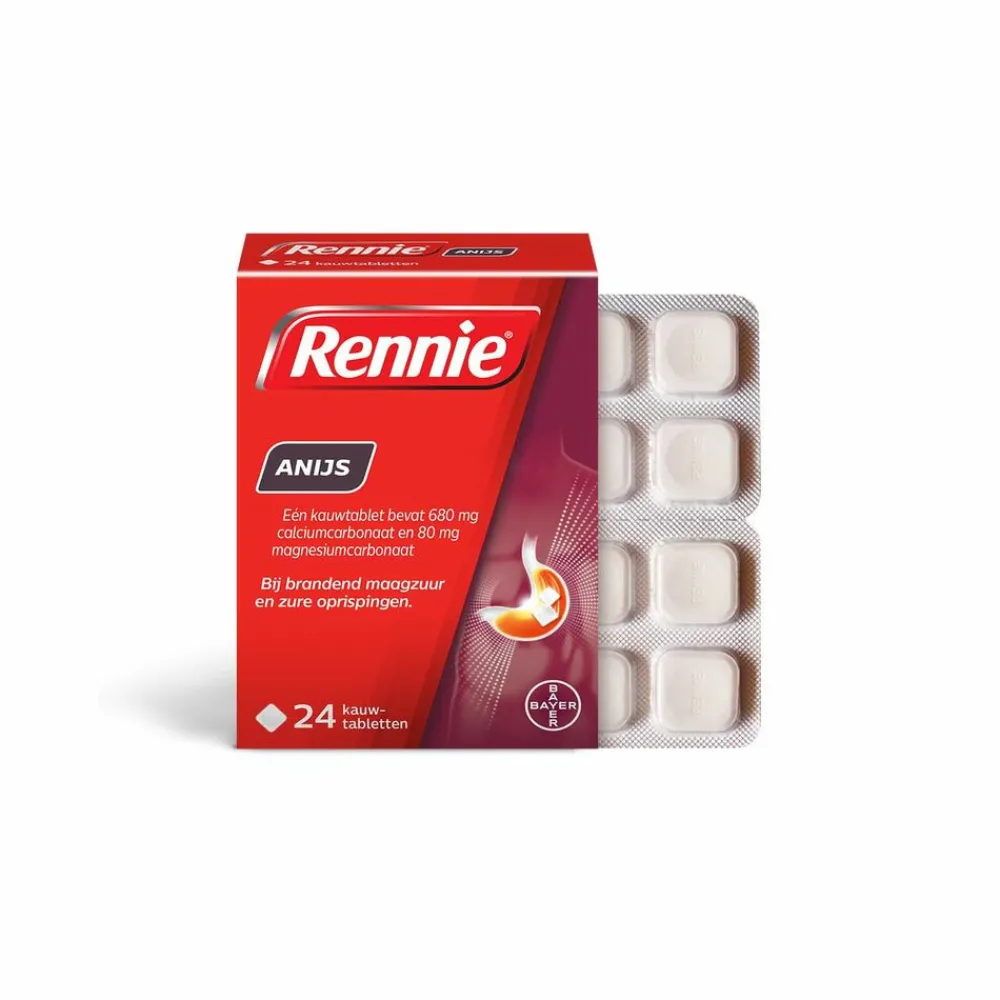 Anijs 24 tabletten^Rennie
