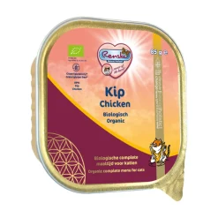 Best Bio Vers Gestoomd Kattenvoer Nat Kip 85 gr Kattenvoer