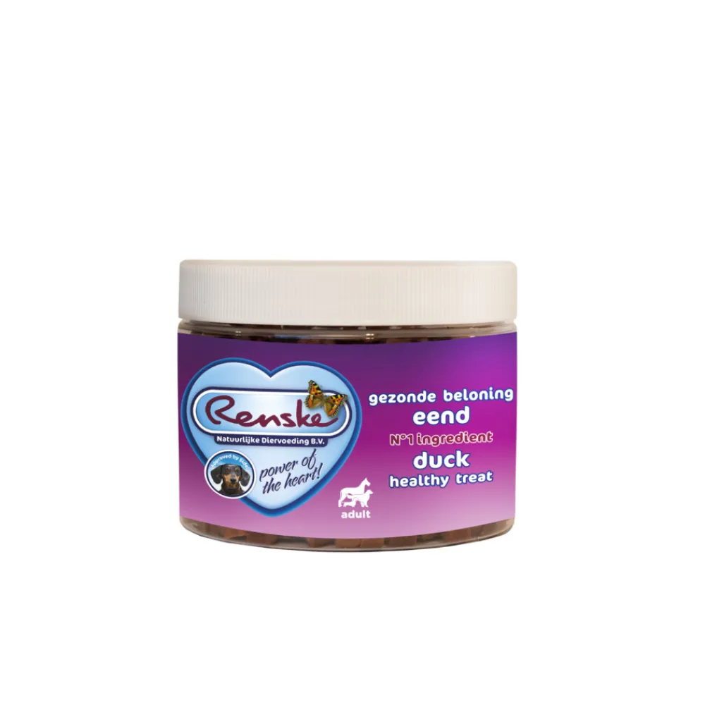 Gezonde Beloning Mini Hartjes Hondensnack Eend 300 gr^Renske New