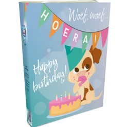 Online Woef Gift Happy Birthday Hondenvoer
