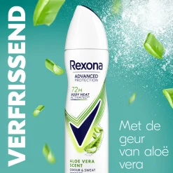 Deodorant<Rexona Deodorant Spray Advanced Protection Aloë Vera 150 ml