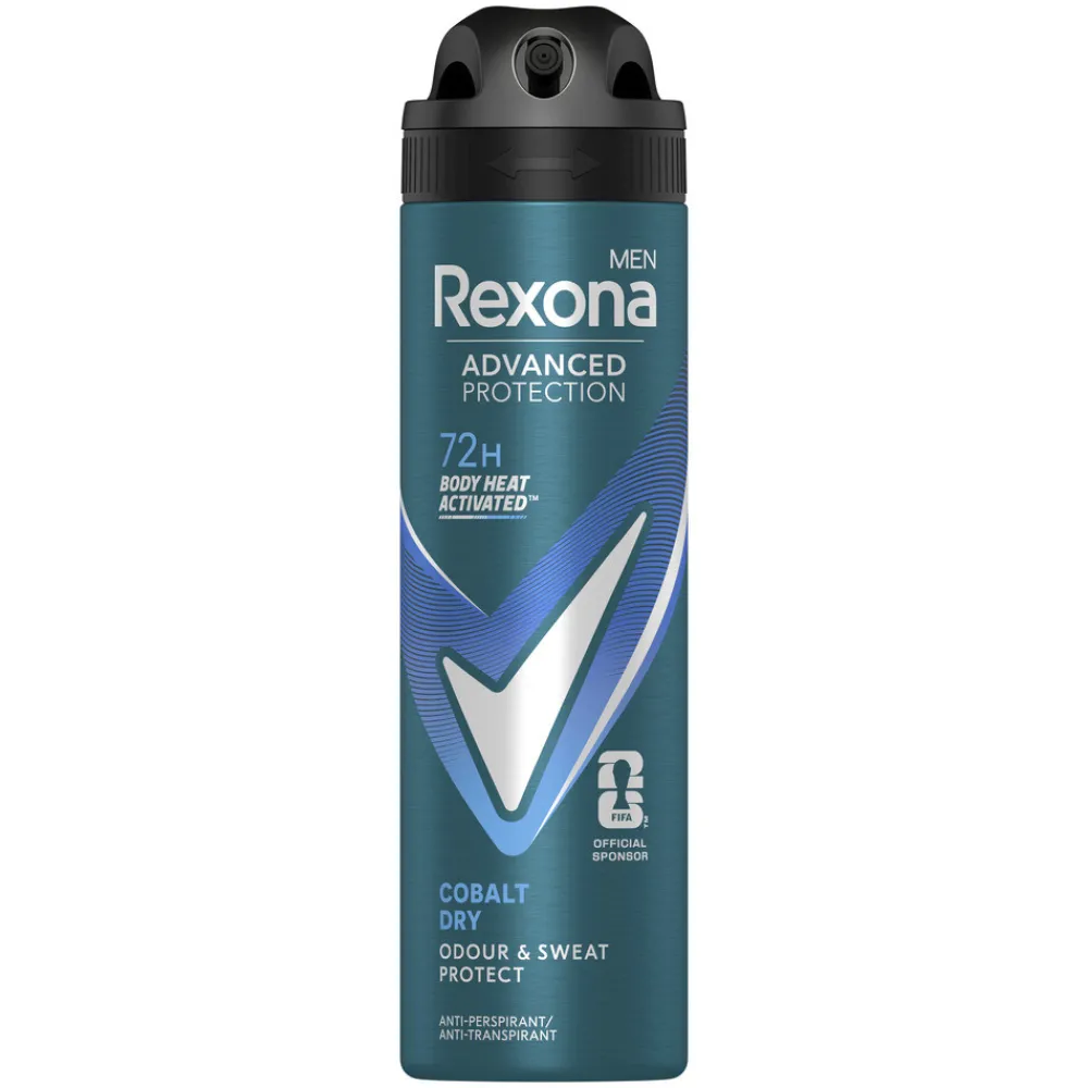 Men Deodorant Spray Advanced Protection Cobalt Dry 150 ml^Rexona Sale