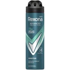 Men Deodorant Spray Advanced Protection Sensitive 150 ml^Rexona
