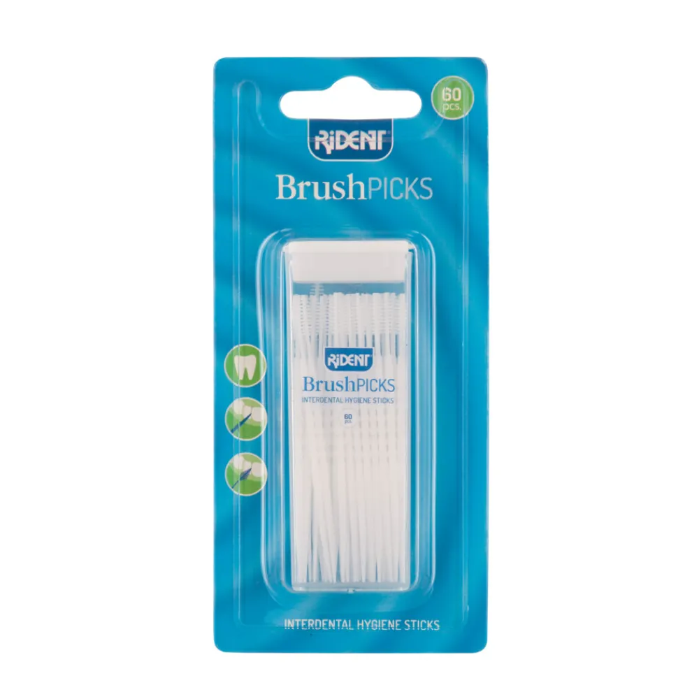 Flossen & Ragen<Rident Brushpicks 60 stuks