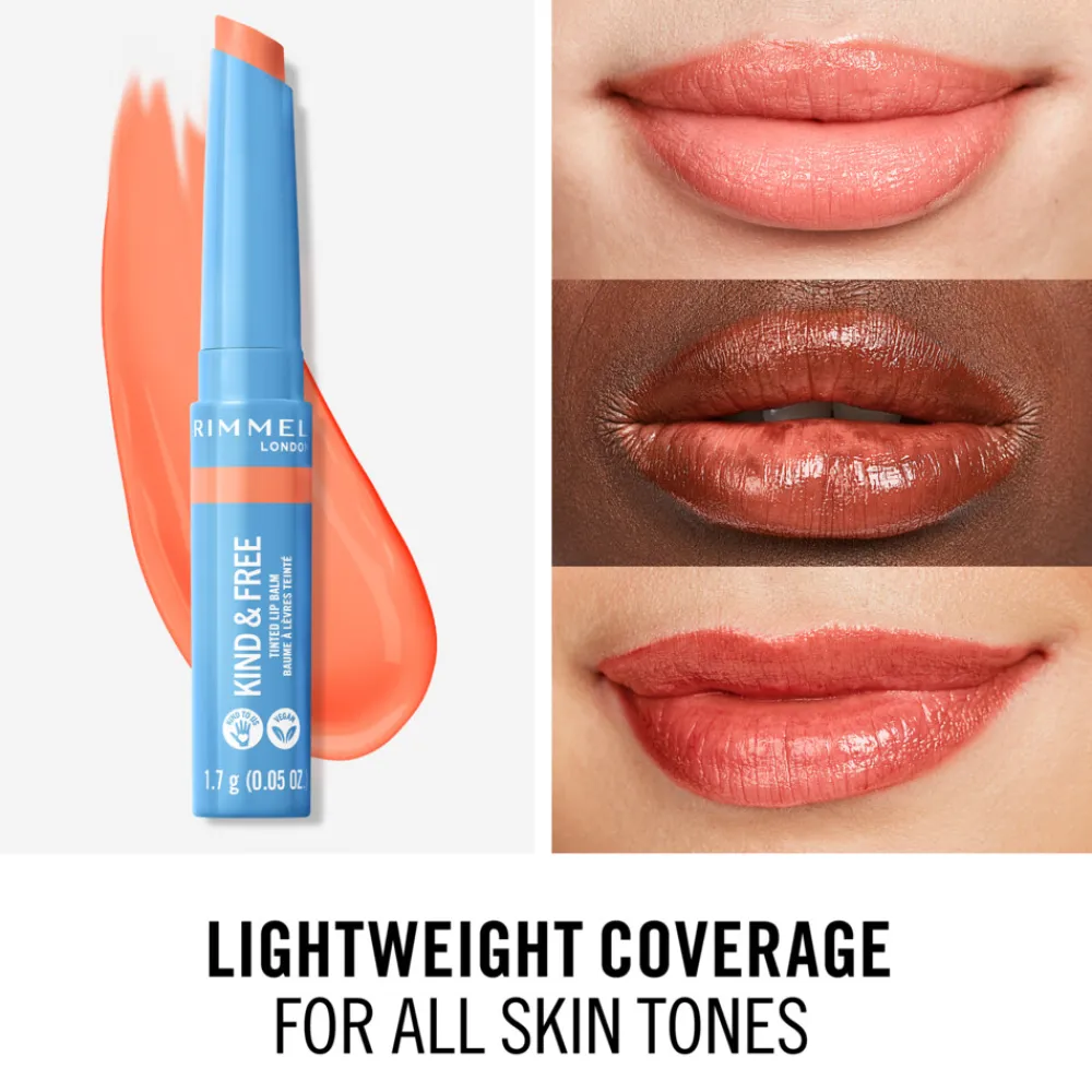 Lipverzorging<Rimmel Kind & Free Tinted Lipbalm Tropical Spark 003 4 gr