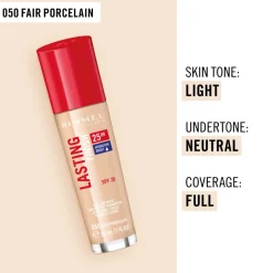 Lasting Finish Foundation 050 Fair Porcelain 30 ml^Rimmel Best