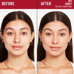 Foundation<Rimmel Lasting Finish 35H Foundation Honey 303 30 ml