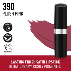 Lasting Finish Satin Lipstick 390 Plush Pink 4 gr^Rimmel Outlet