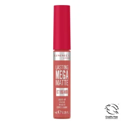 Lasting Mega Matte Liquid Lipstick Coral Sass ​600 7.4 ml^Rimmel