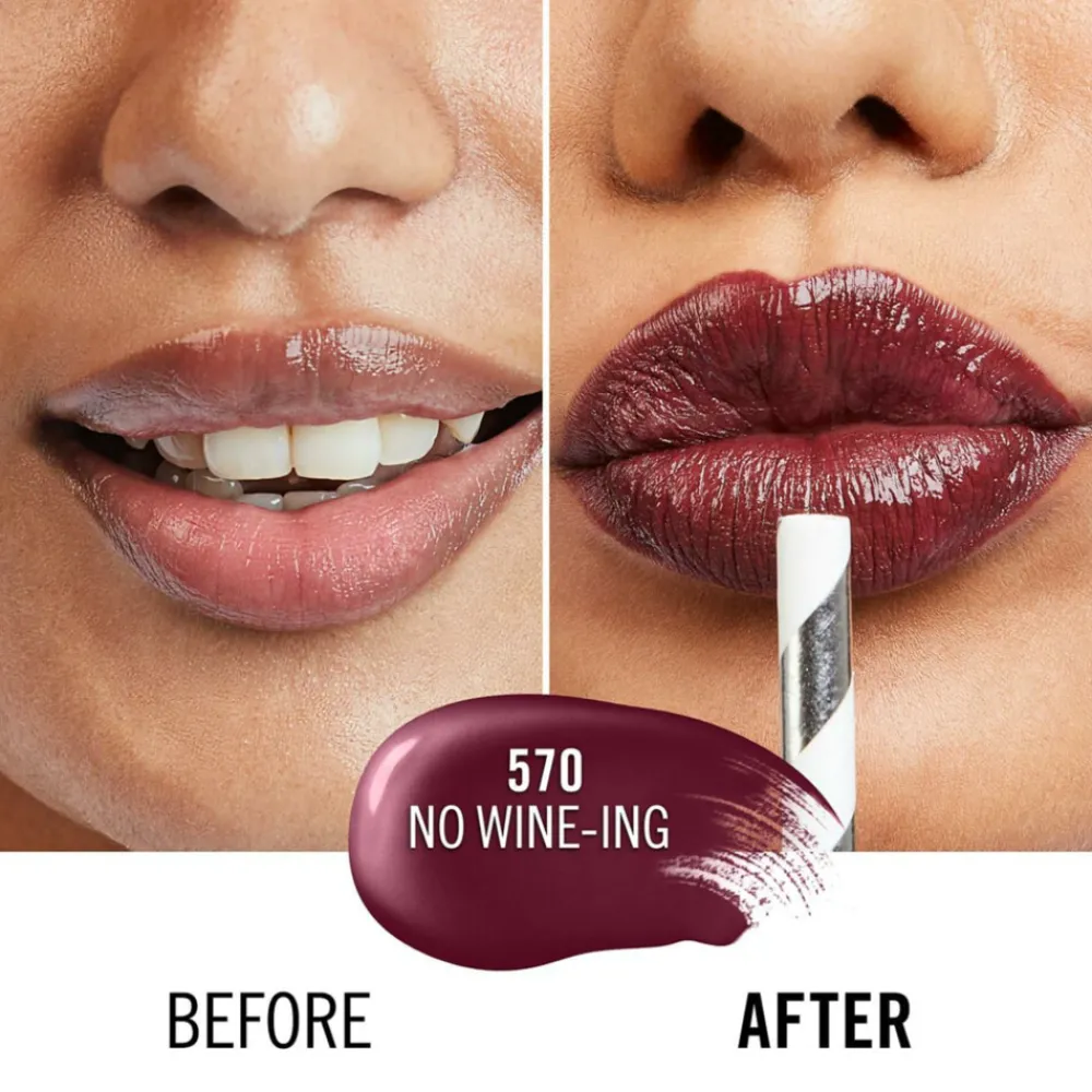 Lasting Provocalips Lip Color Liquid Lipstick 570 No Wine-Ing 2,2 ml^Rimmel