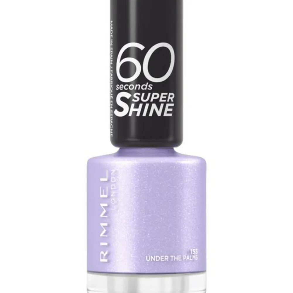 Nagellak<Rimmel London 60 Seconds SuperShine Nagellak 153 Under The Palms 8 ml