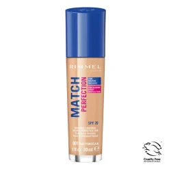 Foundation<Rimmel Match Perfection Foundation Fair Porcelain 1 30 ml