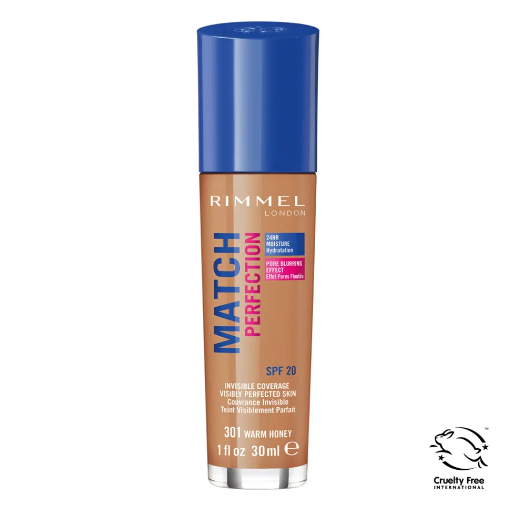 New Match Perfection Foundation Warm Honey 301 30 ml Foundation