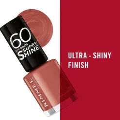 Nagellak<Rimmel Nagellak 60 Seconds SuperShine 707 Tan-A-Cotta 8 ml