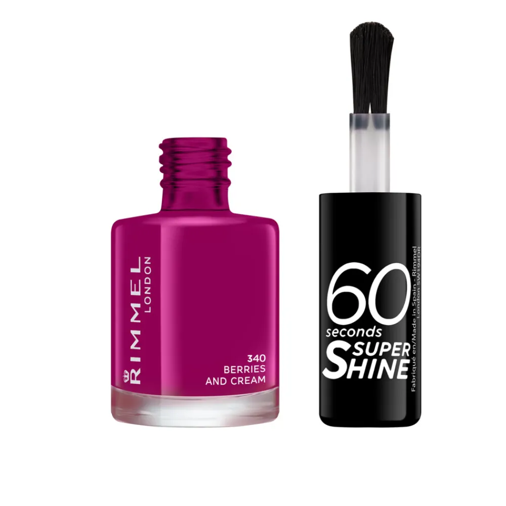Nagellak 60 Seconds SuperShine 340 Berries And Cream 8 ml^Rimmel