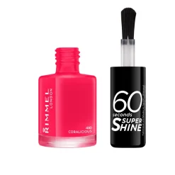 Online Nagellak 60 Seconds SuperShine 430 Coralicious 8 ml Nagellak