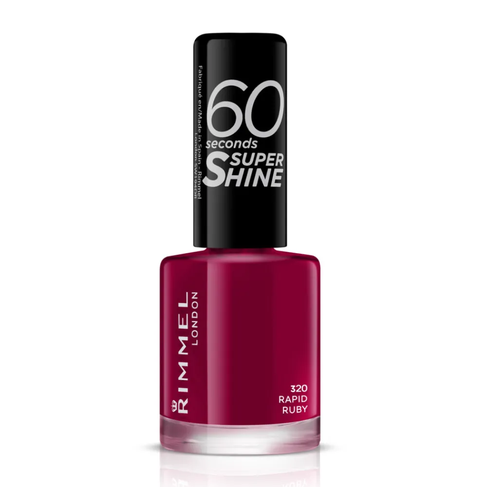 Outlet Nagellak 60 Seconds SuperShine 320 Rapid Ruby 8 ml Nagellak