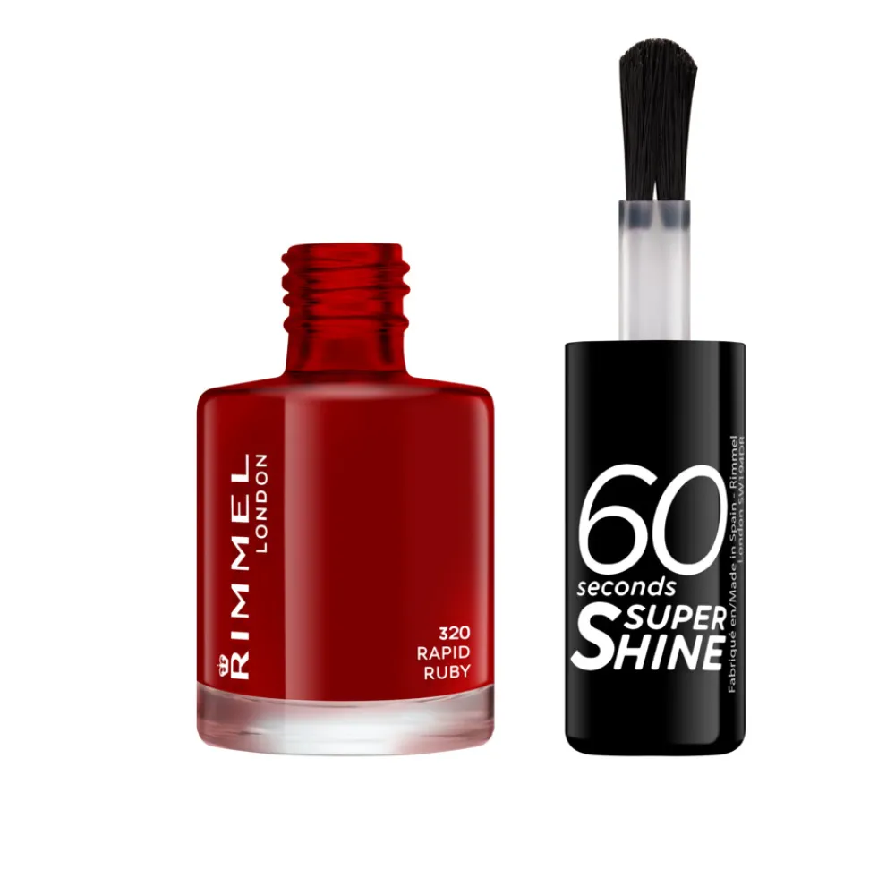 Outlet Nagellak 60 Seconds SuperShine 320 Rapid Ruby 8 ml Nagellak