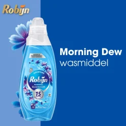 Wasmiddel<Robijn Advanced Quickwash Vloeibaar Wasmiddel Morning Dew 22 Wasbeurten 837 ml