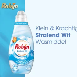 Klein & Krachtig Wasmiddel Stralend Wit 22 Wasbeurten 665 ml^Robijn Sale