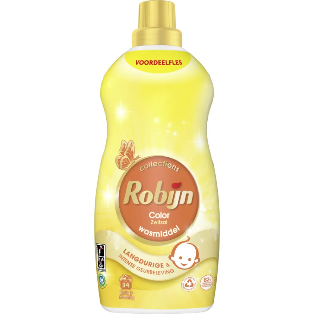 Klein & Krachtig Wasmiddel Zwitsalgeur 34 Wasbeurten 1,19 liter^Robijn Discount