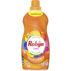 Wasmiddel<Robijn Klein & Krachtig Wasmiddel Color 34 Wasbeurten 1,19 liter
