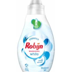 Klein & Krachtig Wasmiddel Stralend Wit 15 Wasbeurten 525 ml^Robijn Best