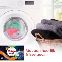 Wascapsules 3-in1 Black Velvet 15 stuks Wasmiddel