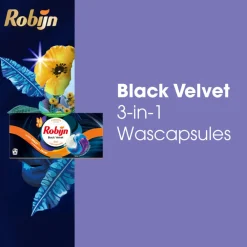 Wascapsules 3-in1 Black Velvet 26 stuks^Robijn Clearance