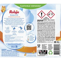 Wasmiddel<Robijn Wasmiddeldoekjes Stralend Wit 16 stuks