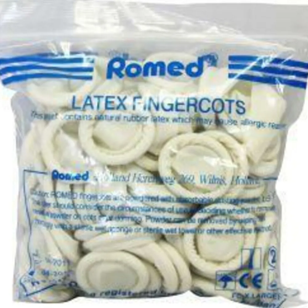 Outlet Vingercondooms Latex L 100 stuks Zelfzorg|Pleisters