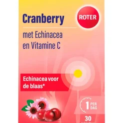 Cranberry Vitamine C en Echinacea 30 tabletten^Roter Best