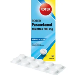 Discount Paracetamol 500 mg 50 tabletten Pijnstillend