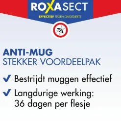 Clearance Anti Mugstekker + 2 navullingen Ongediertebestrijding