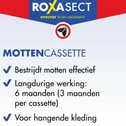 Ongediertebestrijding<Roxasect Mottencassette 2 stuks