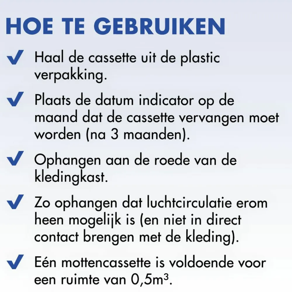 Ongediertebestrijding<Roxasect Mottencassette 2 stuks