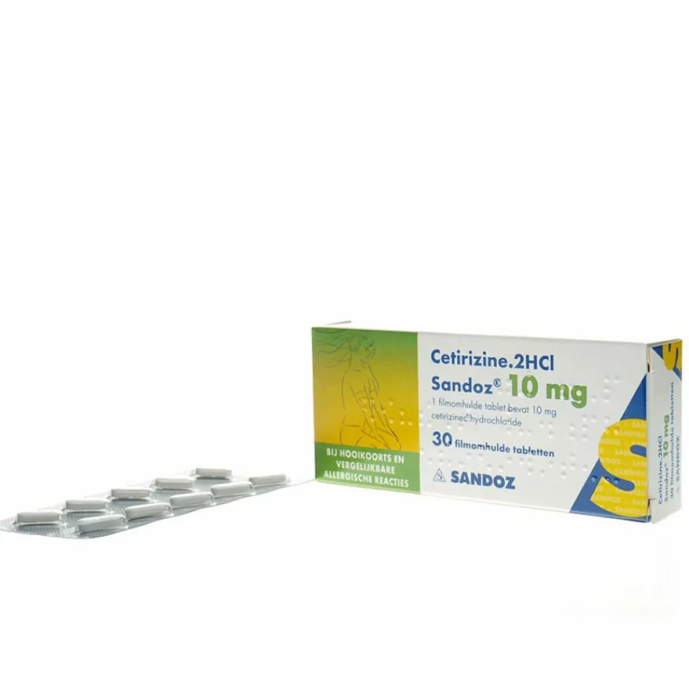 Cetirizine 10 mg 30 tabletten^Sandoz Clearance