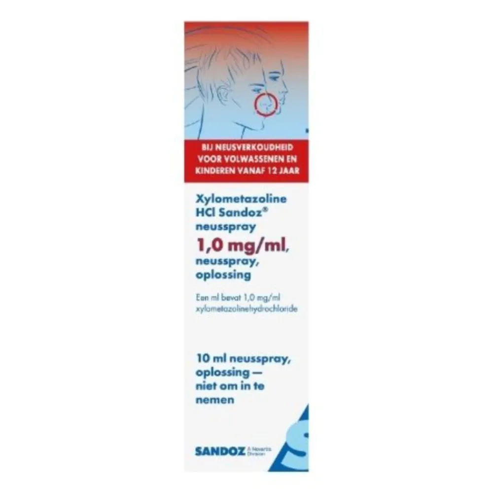Keel & Luchtwegen<Sandoz Xylometazoline 1.0% Spray 10 ml