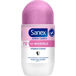 Deodorant<Sanex Deodorant Roller Dermo Invisible 53 ml