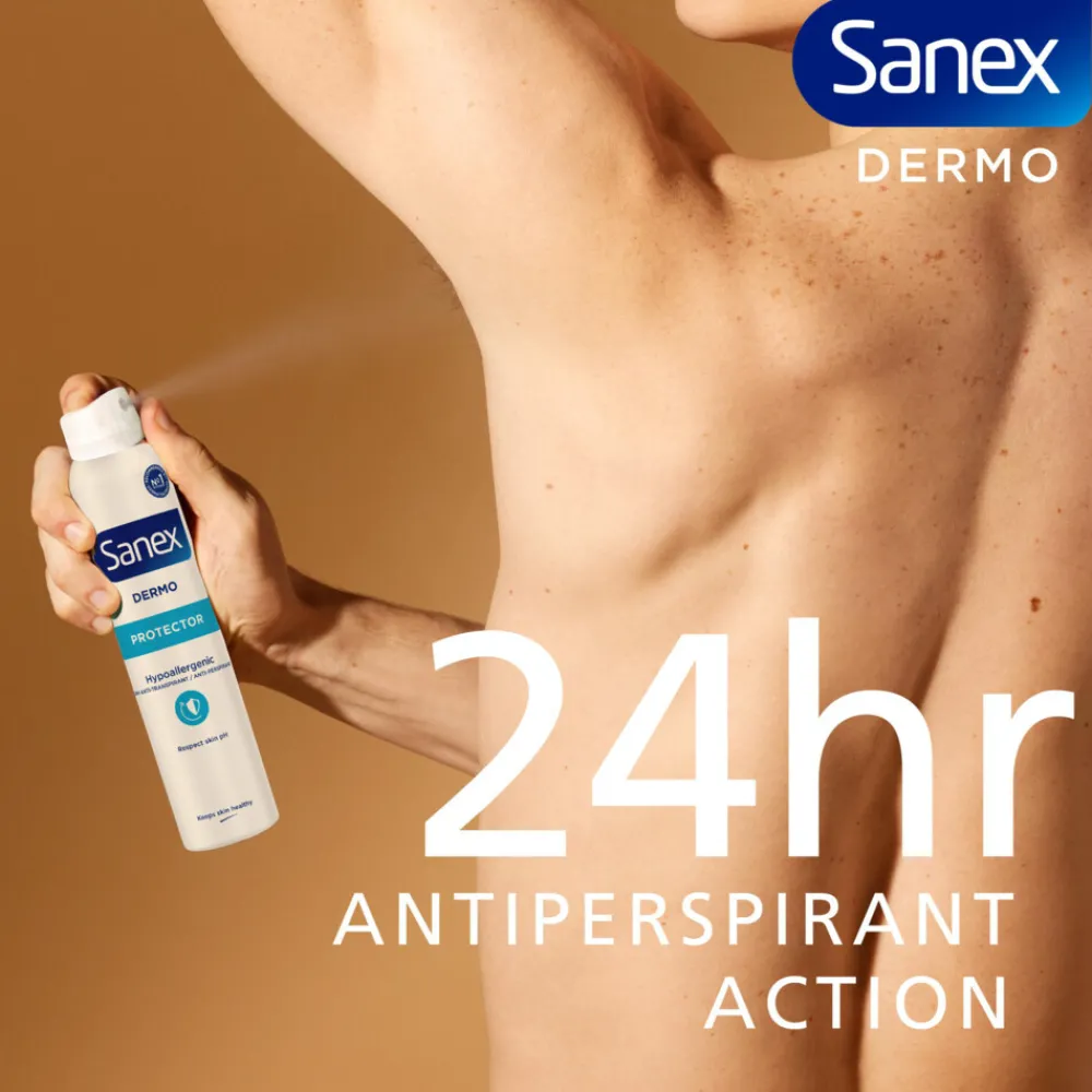Deodorant Spray Dermo Protector 200 ml^Sanex Discount