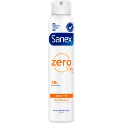 Deodorant Spray Zero% Sensitive Skin 200 ml^Sanex Outlet