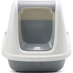 Kattenbakken & Toebehoren<Savic Kattenbak Nestor Giant 75,5 x 56 cm Grijs - Wit