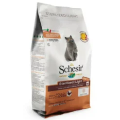 Kattenvoer Dry Sterilized en Overweight 1,5 kg^Schesir