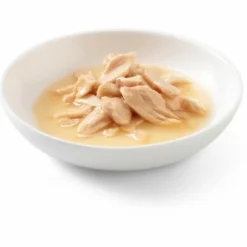 Kattenvoer<Schesir Kattenvoer Gekookte Zalm 85 gr