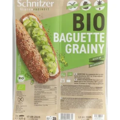 Brood & Crackers|Glutenvrij<Schnitzer Baguette Granen Bio 320 gr