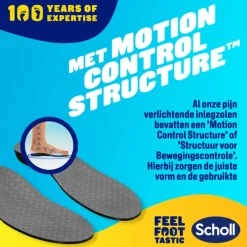 Voetverzorging<Scholl Balance Inlegzolen Peesplaatontsteking Large (Maat 42,5 - 45)