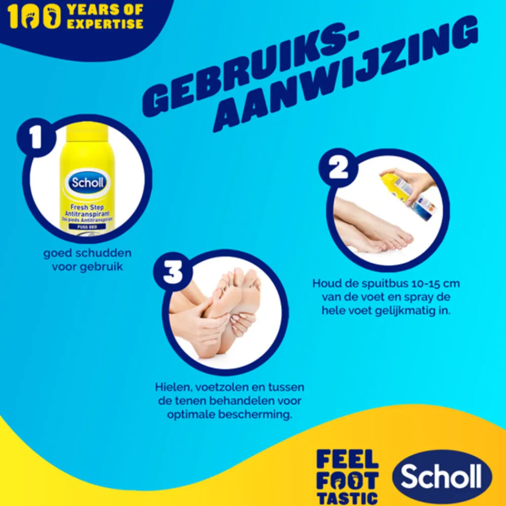 Discount Fresh Step Deodorant Spray 150 ml Voetverzorging